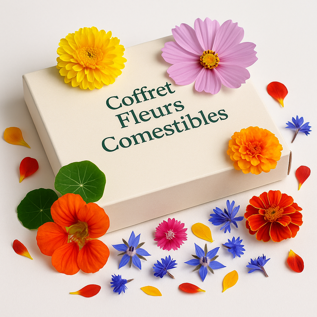 Coffret Fleurs Comestibles - Conservatoire Mille Variétés Anciennes